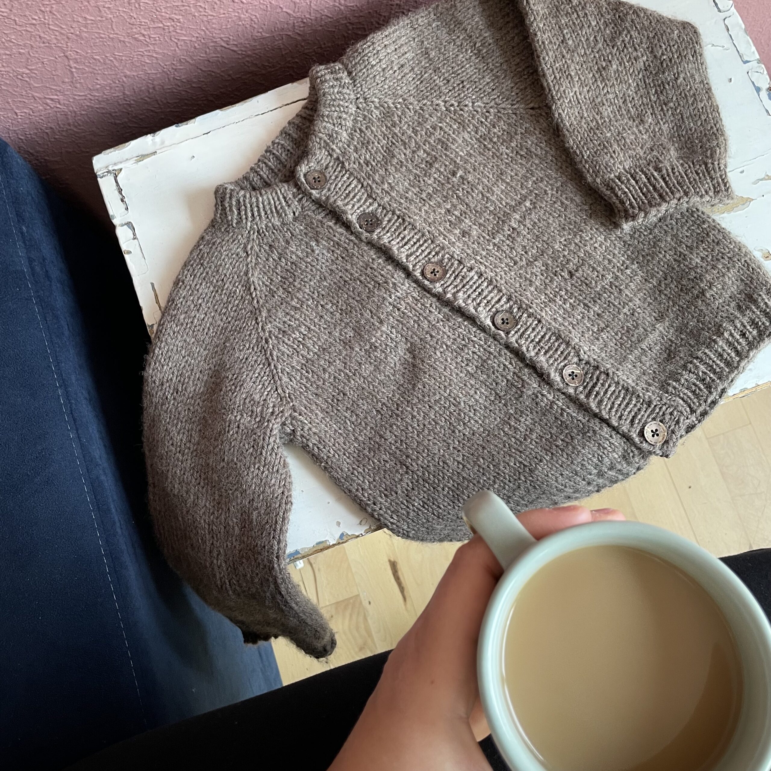 A Basic Cardigan | Needles 5 mm